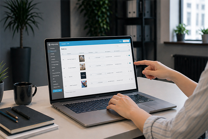 ОСНОВНЫЕ ПРЕИМУЩЕСТВА IMPRESIO CMS